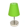 All The Rages Simple Designs Metal Table Lamp In Green