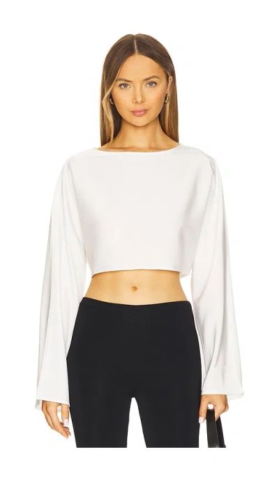 All The Ways Alessa Top In White