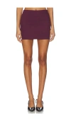 All The Ways Aurelia Mini Skirt In Purple