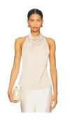 All The Ways Beth Halter Top In White