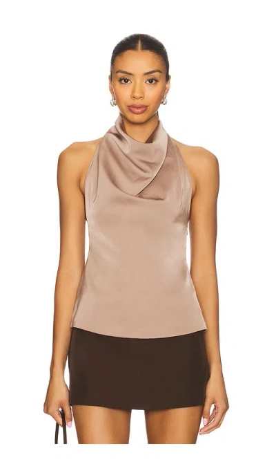 All The Ways Beth Halter Top In Gray