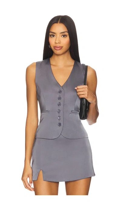 All The Ways Betty Vest Top In Gray