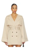All The Ways Blaire Trench Coat In Neutral