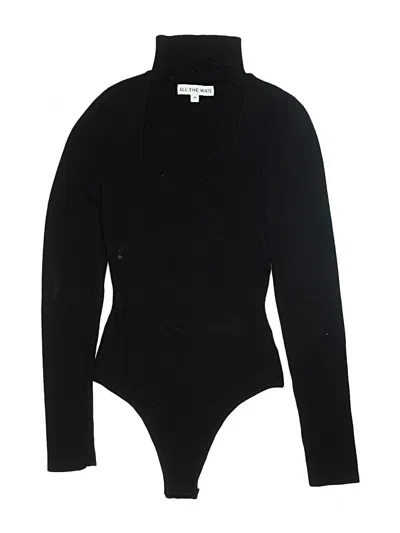 Pre-owned All The Ways Bodysuit In Black
