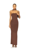 All The Ways Brissa Maxi Dress In Brown