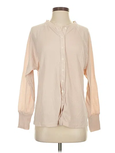 Pre-owned All The Ways Cardigan Sweater In Tan