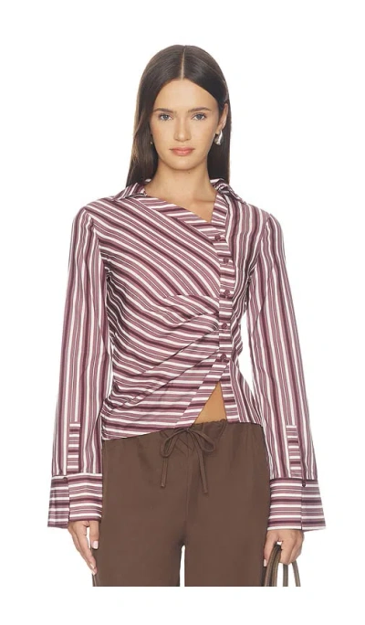 All The Ways Charlotte Top In Brown