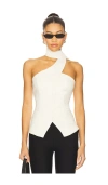 All The Ways Courtney Top In White
