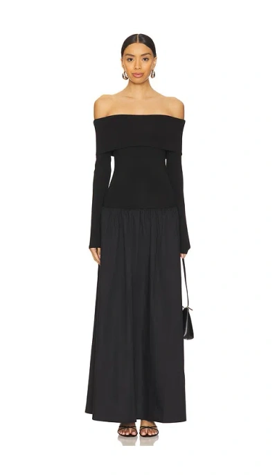 All The Ways Cressida Maxi Dress In 黑色