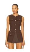 All The Ways Dallis Top In Brown
