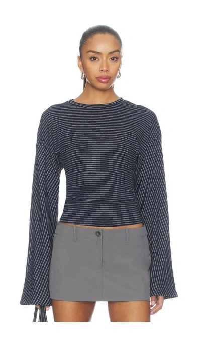 All The Ways Davey Long Sleeve Top In Blue