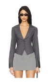 All The Ways Eliana Blazer In Grey