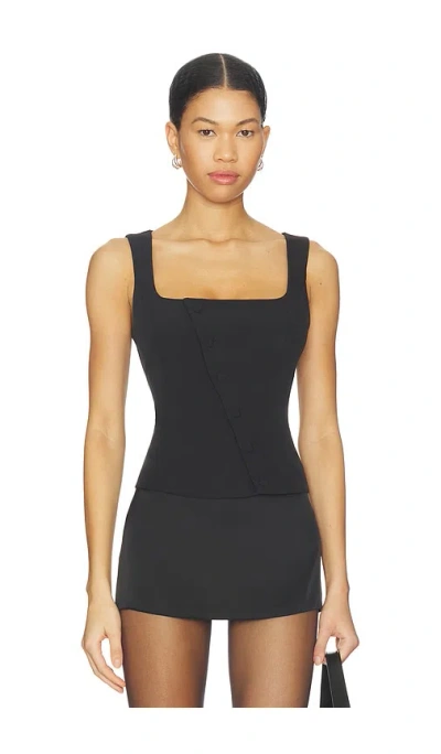 All The Ways Gwynne Button Up Top In Black