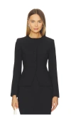 All The Ways Jane Collarless Blazer In Black