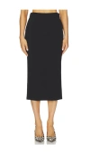 All The Ways Jane Midi Skirt In Black