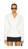All The Ways Jelena Blazer In White