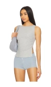 All The Ways Jessica Top In Grey