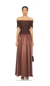 All The Ways Jolie Maxi Dress In Brown