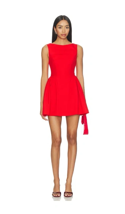 All The Ways Julie Mini Dress In Red