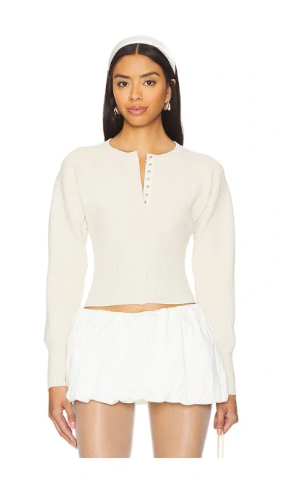 All The Ways Kourtney Cardigan In 象牙白
