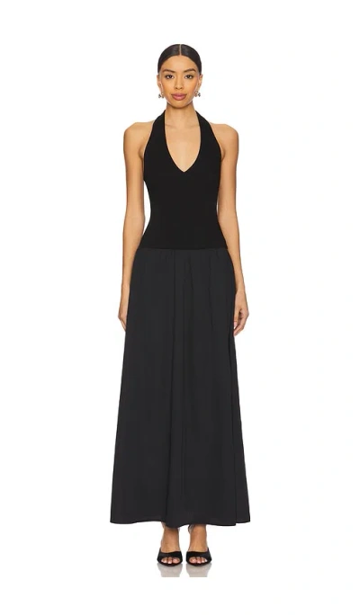 All The Ways Leonara Maxi Dress In 黑色