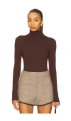 All The Ways Maia Top In Brown