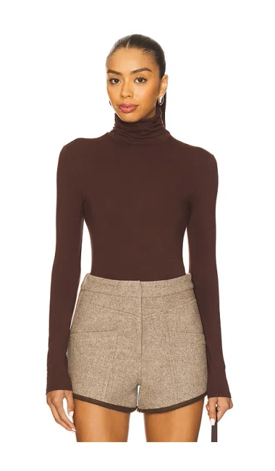 All The Ways Maia Top In Brown
