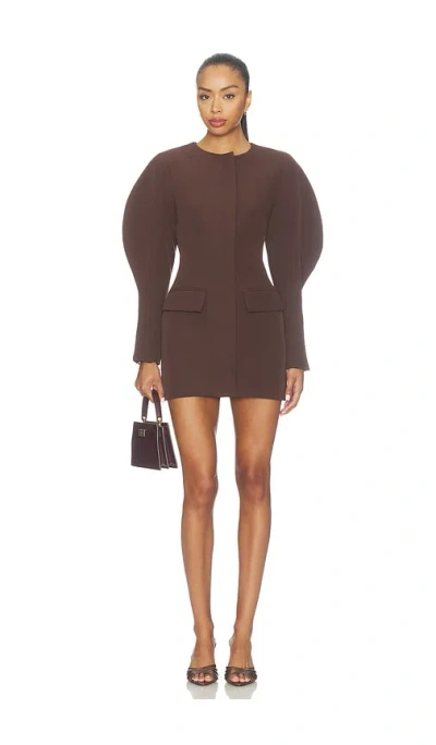 All The Ways Margot Mini Dress In Brown