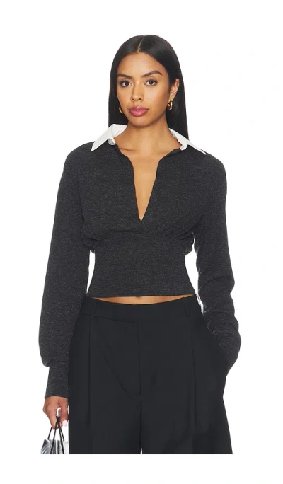 All The Ways Meghan Knit Top In Black