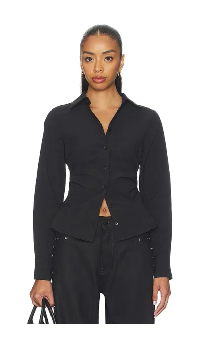 All The Ways Millie Button Up Top In Multi