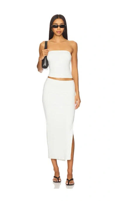All The Ways Natalie Skirt Set In White