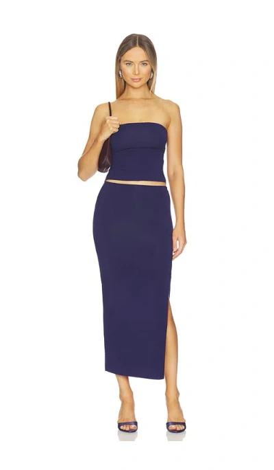 All The Ways Natalie Skirt Set In Blue