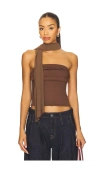 All The Ways Nataline Top In Brown