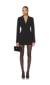 All The Ways Nevina Mini Dress In Black