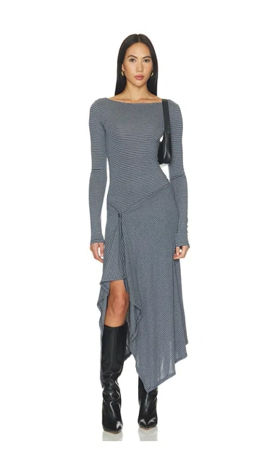 All The Ways Nikola Midi Dress In Blue