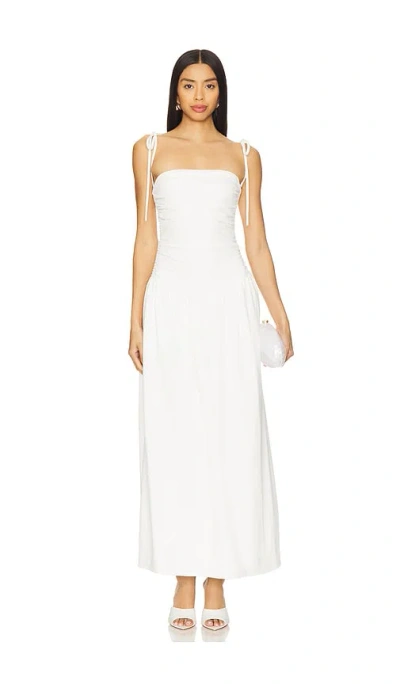 All The Ways Orelia Maxi Dress In 白色