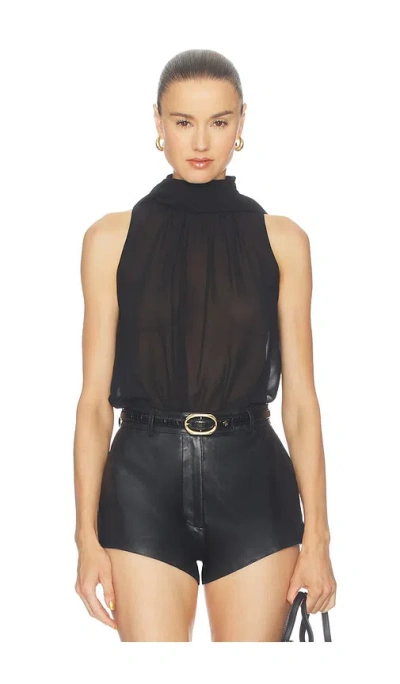 All The Ways Priya Bodysuit In Black