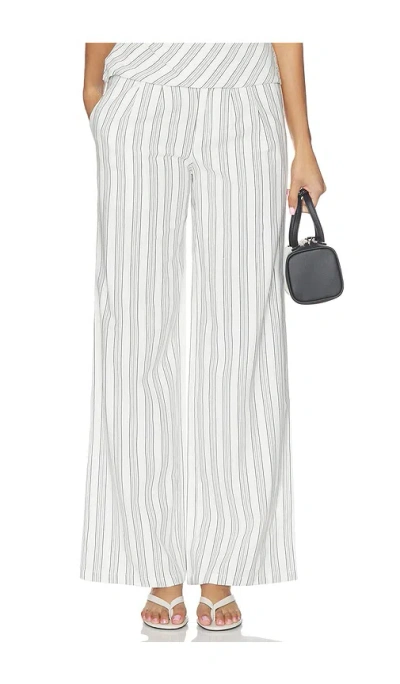 All The Ways Rainey Pant In Black & White Stripe