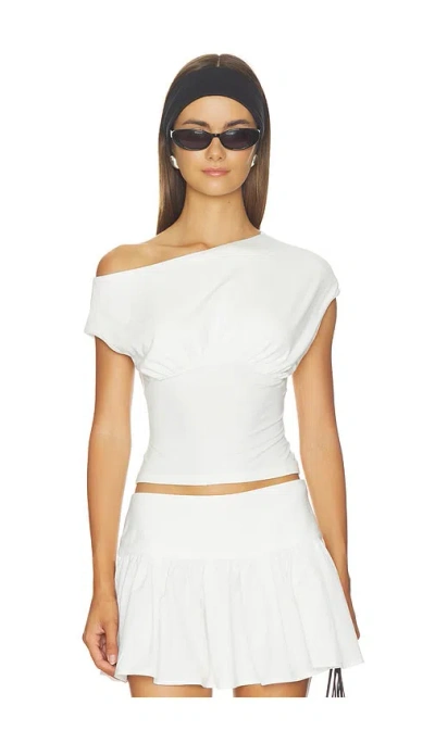 All The Ways Ruth Top In White