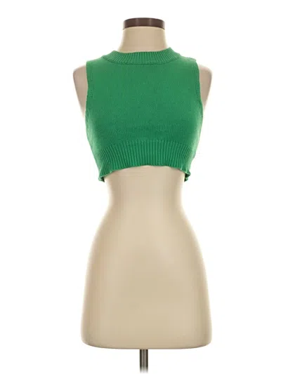 Pre-owned All The Ways Sweater Vest In Green
