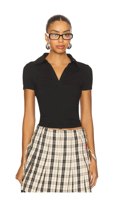 All The Ways Terri Polo Top In Black