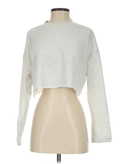 Pre-owned All The Ways Turtleneck Sweater In Silver