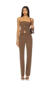 All The Ways Vienna Pant Set In 브라운