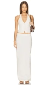 All The Ways Zephyra Skirt Set In Ivory