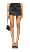 All The Ways Zeta Micro Mini Skirt In 블랙