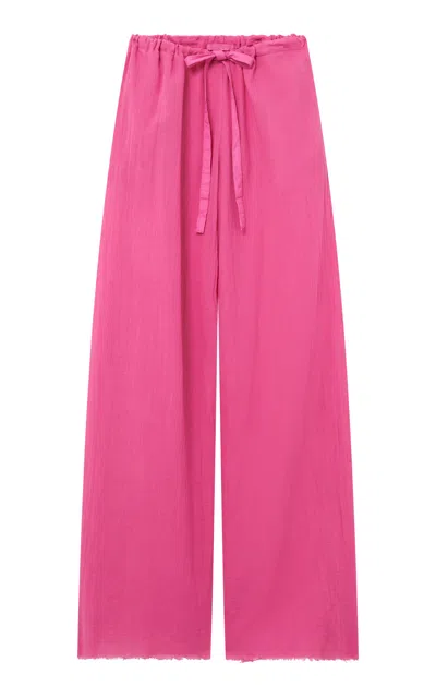 All Three Demi Gauze Pant In Pink