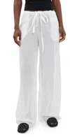 All Three Demi Pants White In White