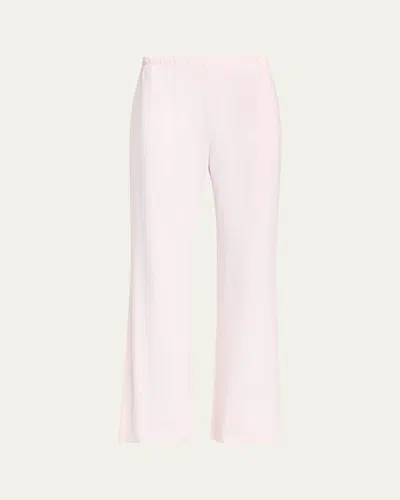 All Three Dov Wide-leg Cotton Sweatpants In Pink