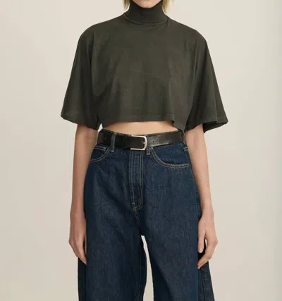 All Three Eden Crop Top In Black