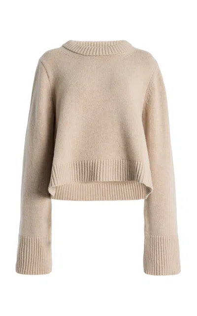 All Three Finn Cashmere-wool Sweater In Neutral